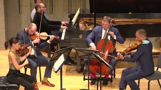 MCP Performs Dvořák Piano Quintet Op 81  Movements III and IV [upl. by Farhi]