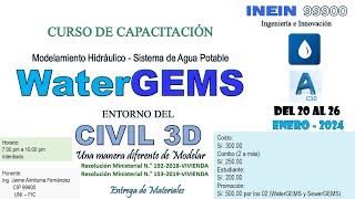 CURSO WaterGEMS y SewerGEMS [upl. by Ithsav]