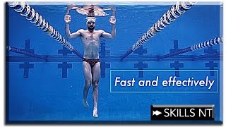 Improve your swimming technique doing vertical kick [upl. by Leirea]