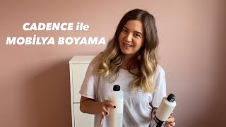 CADENCE İLE MOBİLYA BOYAMA  Vernik Uygulaması Nasıl Yapılır [upl. by Alegnatal567]