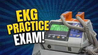 EKG Practice Test Technician Course  EKG Interpretation Nursing Training [upl. by Laktasic]