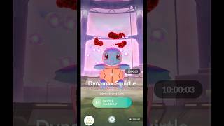 First Ever Dynamax Squirtle Raid in pokemongo [upl. by Suruat390]