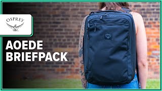 Osprey Aoede Briefpack Review 2 Weeks of Use [upl. by Ulberto]