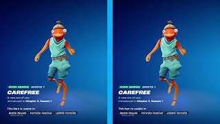 FORTNITE CAREFREE EMOTE 1 HOUR [upl. by Ilek]