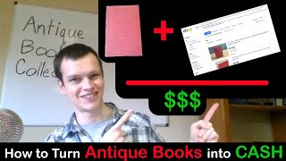 How to List Antique Books on EBAY the Easy Way  How to Make an eBay Listing [upl. by Engenia]