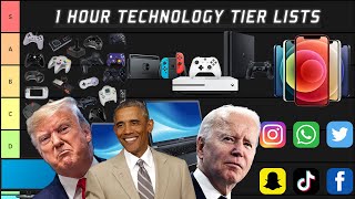 1 HOUR PRESIDENTS TECHNOLOGY TIER LIST COMPILATION [upl. by Marieann980]