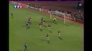 Robert Prosinecki goal vs Manchester United  Champions League 19992000 [upl. by Primaveria]