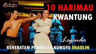 10 HARIMAU KWANTUNG Legenda Kehebatan Pendekar Kungfu Shaolin [upl. by Moorish]