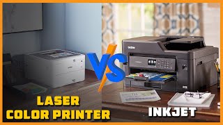 Laser Color Printer vs Inkjet  For Printing Heat Transfers amp Photos [upl. by Adlee225]