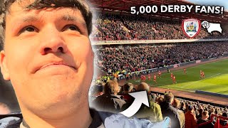 BARNSLEY 21 DERBY COUNTY vlog  BARNSLEY BEAT DERBY amp 5000 AWAYFANS [upl. by Annaet]