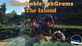 Unlockable Tekgrams on the Island Ark survival evolved Tutorial Xbox PS4 and PC [upl. by Hau]