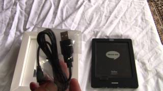 Kobo Touch eReader Unboxing [upl. by Aihsenad]