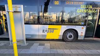 Tarief De Lijn bussen Hulst Nederland met SintNiklaas Belgie 2023  2024 [upl. by Eintirb]