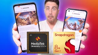 SNAPDRAGON 8 GEN 1 VS MTK Dimensity 9000 ¡LA BATALLA DEFINITIVA [upl. by Dulciana]