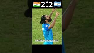 India 🆚 Argentina FIFA world cup 2030 Penalty Shootout youtubeshorts trending ytshorts shorts [upl. by Neelhsa]