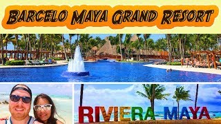 Barcelo Maya Grand Resort in Riviera Maya Mexico Review 2019 [upl. by Ahsital256]