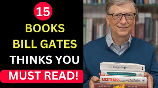 15 Bill Gates Books Recommendations  Must Read  Holiday Reading Collection [upl. by Ecnerewal53]