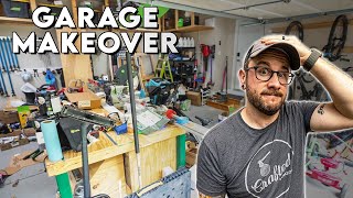 My garage was a DISASTER Garage Storage Makeover [upl. by Bone570]