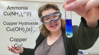 Le Chateliers Principle Part A  CopperII and Ammonia Equilibrium [upl. by Onstad]