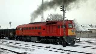 M62 163 628 163 Szergej beindítása és indulása Mátészalkán [upl. by Yde]