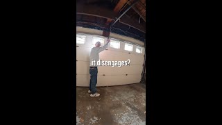 Did He Need a New Garage Door Opener GarageDoors GarageDoor NewJersey [upl. by Anoyek]