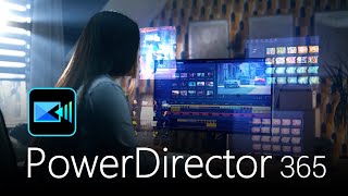 Edit Videos Like a Pro With AI  PowerDirector 365 [upl. by Nessah]