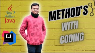 methods  method in java  method in java in hindi [upl. by Heath2]