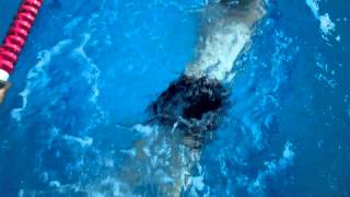 flip turn technique backstroke to breaststroke [upl. by Hultin]