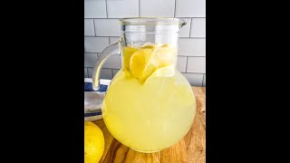 Homemade Lemonade Recipe [upl. by Krucik]