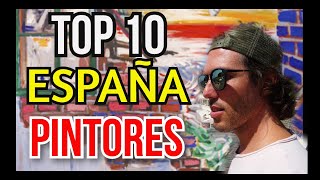 Los 10 PINTORES ESPAÑOLES más famosos de la actualidad  QUE DEBES CONOCER 👉💥 [upl. by Dnumyar]