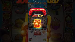 COIN Master win joker Card 😄 coinmaster gameplay joker [upl. by Atnahsal]