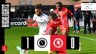 HIGHLIGHTS  Boreham Wood v Welling Utd H  14th October 2023 [upl. by Marcelle253]