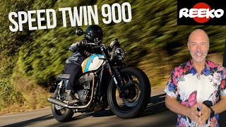 2025 TRIUMPH SPEED TWIN 900  PRIX SPECS amp DISPO 🔴 REEKO Unchained MOTOR NEWS [upl. by Laraine]