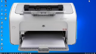 How to Install HP Laserjet p1102 Printer Driver in Windows 10 [upl. by Eilrebma]