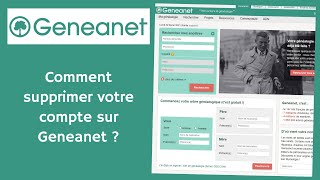 Comment supprimer votre compte sur Geneanet [upl. by Noillid]