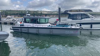 Axopar 28 Cabin 2020  JoJo Jellyfish  For Sale With Sunseeker Brokerage [upl. by Wiles978]