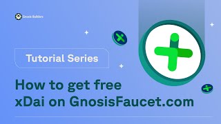 Tutorial How to get free xDai on GnosisFaucetcom [upl. by Earehc]