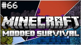 Minecraft Modded Survival Lets Play Ep 66  The Quadrotic Farmula [upl. by Ainniz]