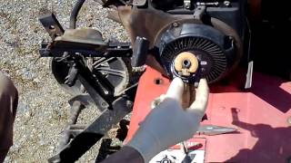 How To Remove And Clean Your Carburetor On Your Briggs amp Stratton Engine [upl. by Anelav]