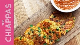 The Chiappas  Carrot amp Pea Fritters [upl. by Aciram316]