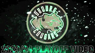 Cobourg Cougars 202324 Playoff Video [upl. by Owain]