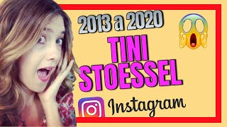 TINI STOESSEL 2013 a 2020 antes y despues fotos 7 años INSTAGRAM [upl. by Nemhauser]