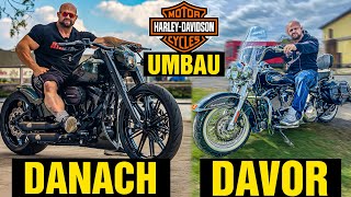 ENDLICH ist mein TRAUMBIKE FERTIG Harley Custom Projekt vorhernachher [upl. by Chiquia]