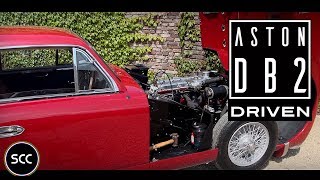 ASTON MARTIN DB2 MK1 1953  Test drive in top gear  Engine sound  SCC TV [upl. by Tybi358]