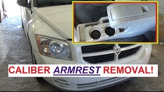 Dodge Caliber Arm Rest Removal Armrest removal on Dodge Caliber 2007  2012 [upl. by Notsae889]