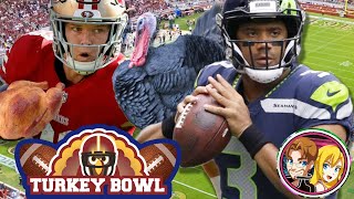 Seahawks Vs 49ERS Thanksgiving Football Turkey Bowl 2023 [upl. by Eelsel]