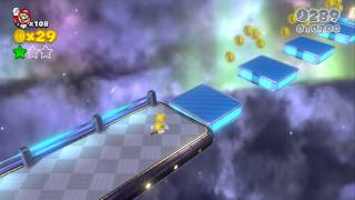 Super Mario 3D World 100 Walkthrough Part 24  World Star2  Super Galaxy Unlocking Rosalina [upl. by Novoj816]