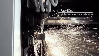 TRUMPF Laser Tube Cutting TruLaser Tube 5000 fiber RapidCut [upl. by Massiw]