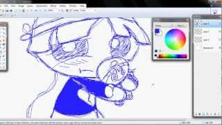 Brash x Brend Speedpaint The Plushie of her [upl. by Eskill236]