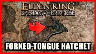 ForkedTongue Hatchet Location  Elden Ring Shadow of the Erdtree [upl. by Henleigh73]